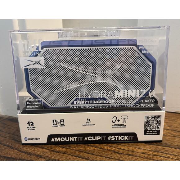 HydraMini 2.0 Bluetooth Speaker Blue Brand new in Box - Picture 1 of 2